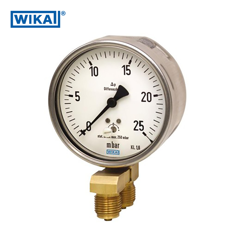 wika 716.11, 736.11 differential pressure gauge